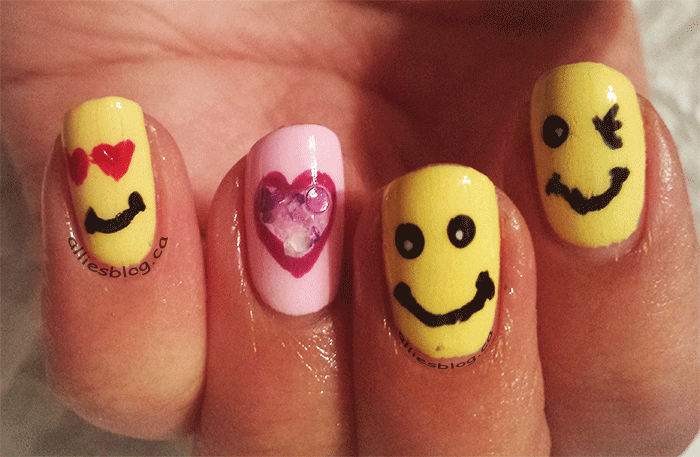 31 day challenge inspired by a song | happy pharrell | smiley face nails