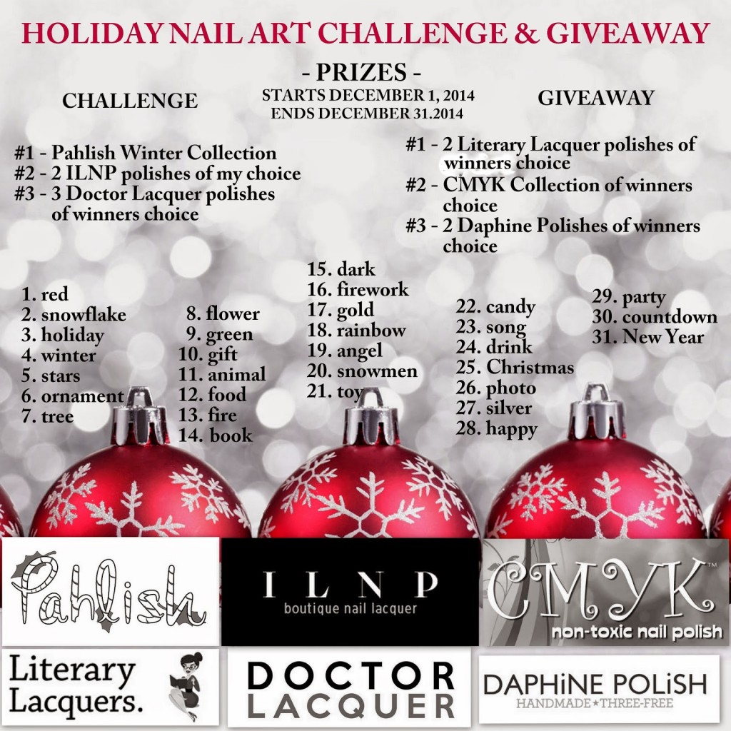 #tbnp_holidaychallenge |holiday nail art challenge| 31 day challenge |thebeautyofnailpolish