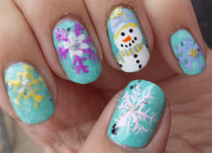 #tbnp_holidaychallenge |holiday nail art challenge| 31 day challenge |thebeautyofnailpolish|day 20 snowman